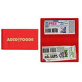 2 Pocket Coupon Holder w/ Standard Vinyl Colors (4"x5")